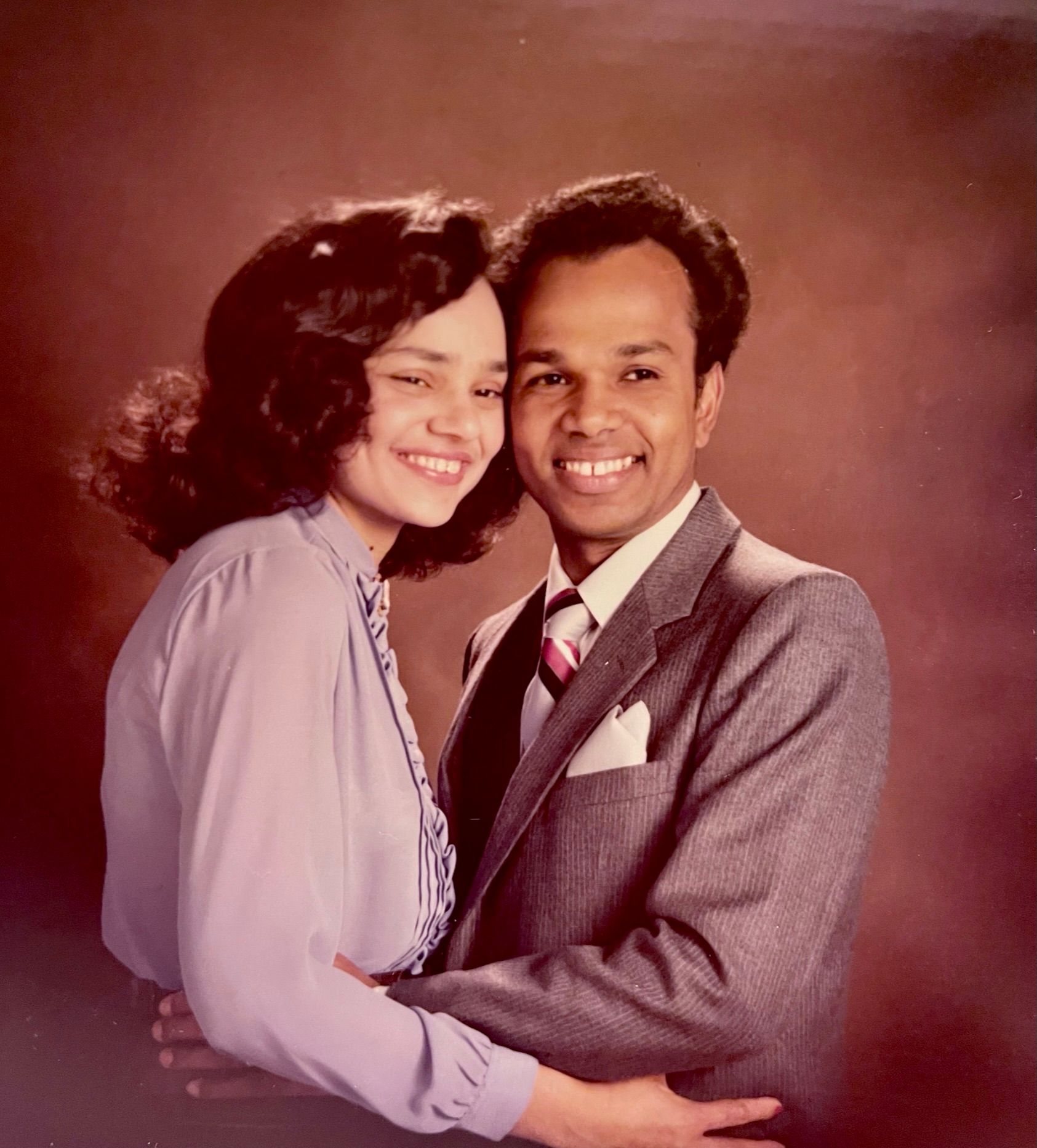 Studio portrait, 1980s