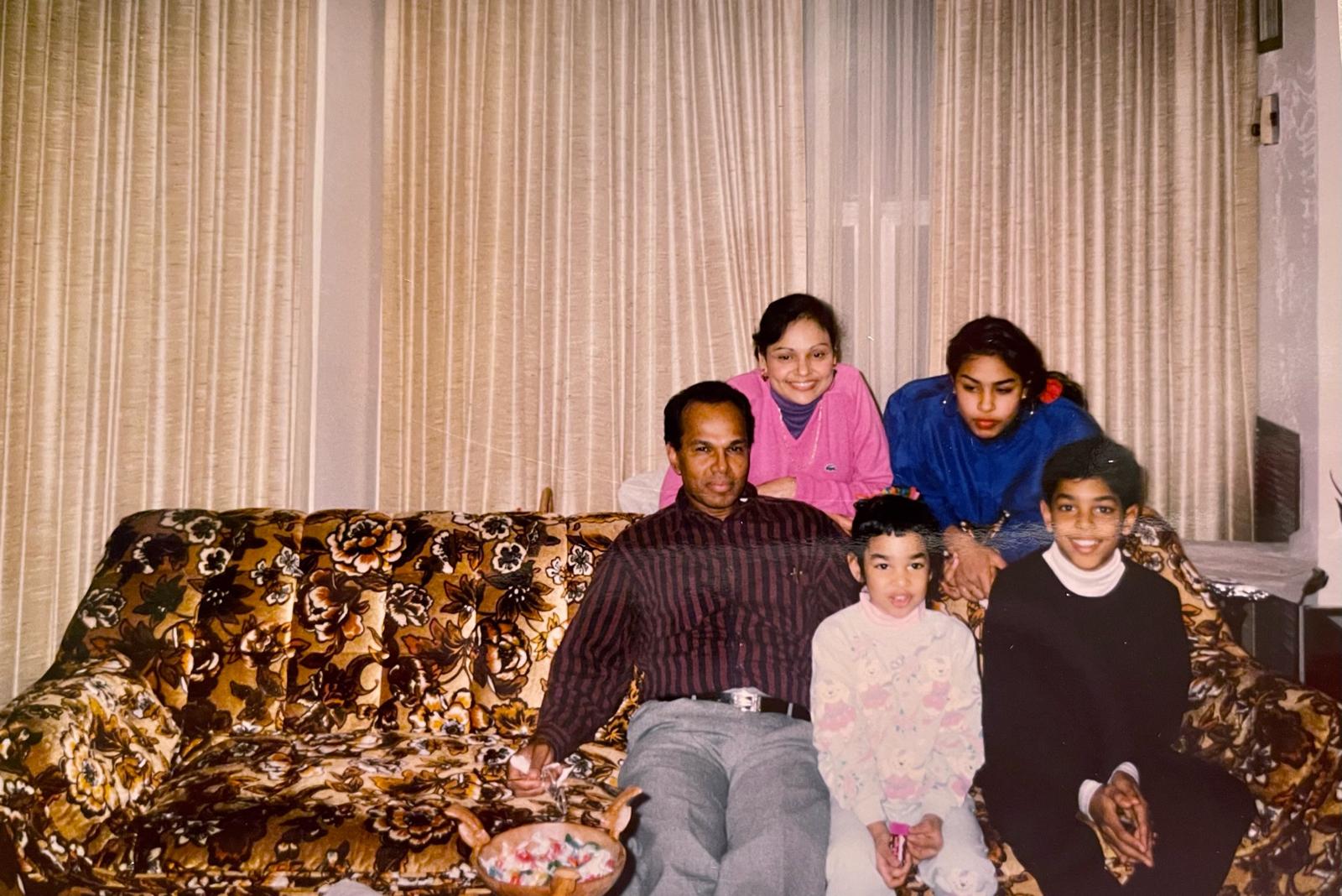 Family at home